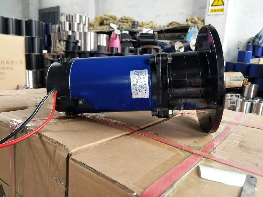 High power PMDC planetary reduction motor custom flange