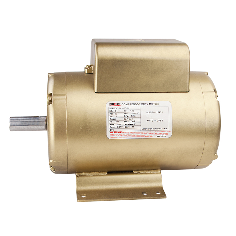 5HP 1725rpm Air Compressor Motor 215T NEMA Motor TEFC 208-230V