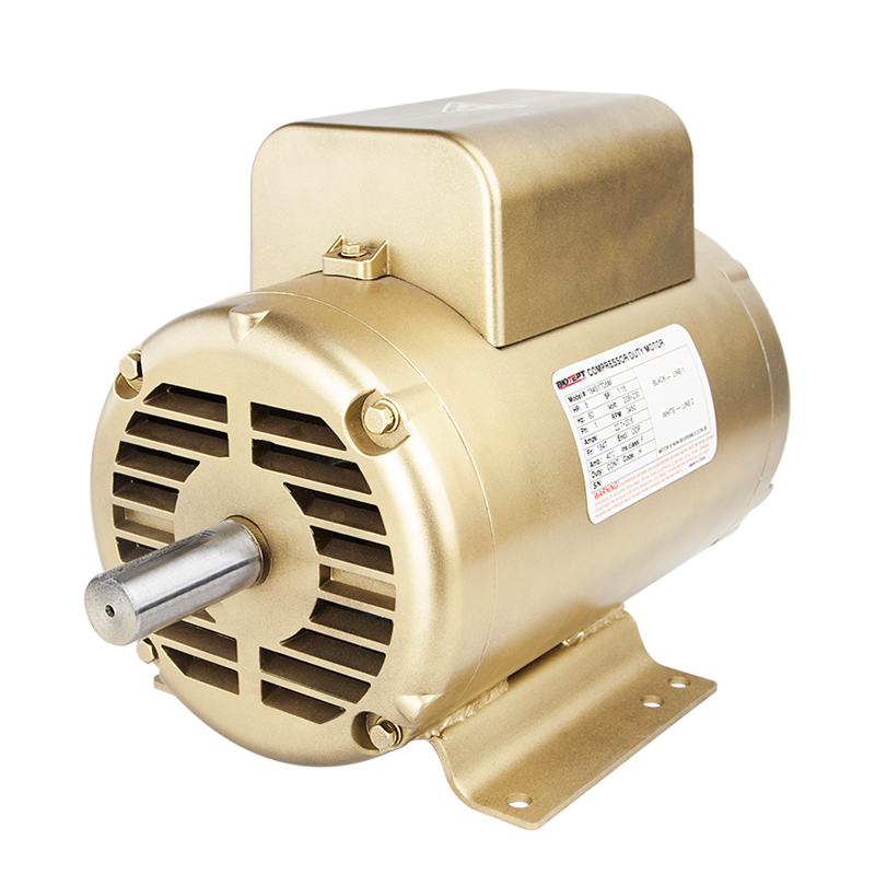 Air Compressor Motor, 7.5 HP, 1 Ph, 60 Hz, 208-230 V, 1750 RPM, 215T Frame